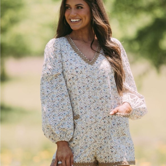 These three boutique Finley romper brown mix - Picture 5 of 6